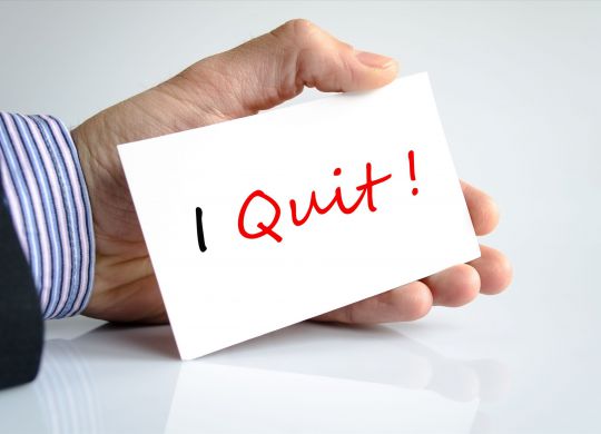 Be a Quitter: Achieve More Success