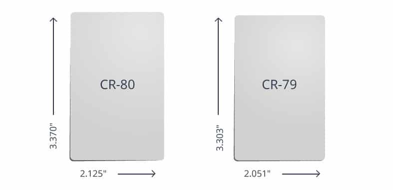 CR79 vs. CR80: Wondering about Different Sizes for ID Cards?