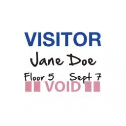 The Benefits of Expiring Visitor ID Badges