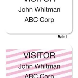 Keep Track of Your Guests with Expiring Visitor Badges!